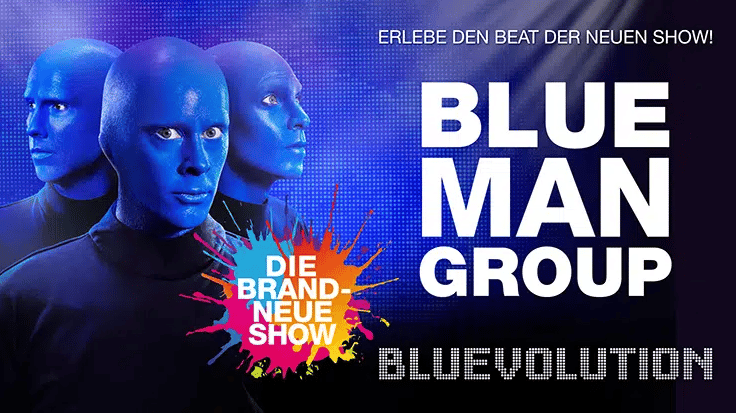 Blue Man Group live in Wien 2023
